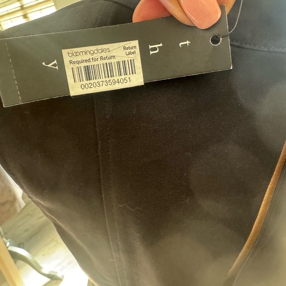 Theory Black Sleeveless Mini Dress 8 - Picture 6 of 9